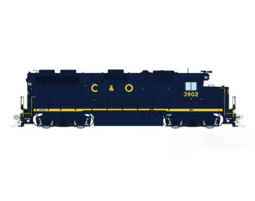 Rapido Trains 39502 HO EMD GP39 Chesapeake & Ohio 3910 - DCC & Sound
