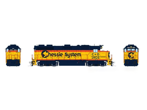 Rapido Trains 39506 HO EMD GP39 Chessie System C&O 3908 - DCC & Sound