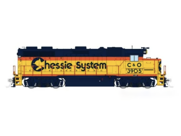Rapido Trains 39508 HO EMD GP39 Chessie System C&O 3919 - DCC & Sound