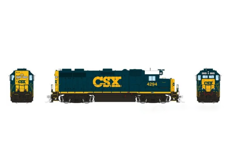 Rapido Trains 39517 HO EMD GP39 CSX YN3 Scheme 4294 - DCC & Sound