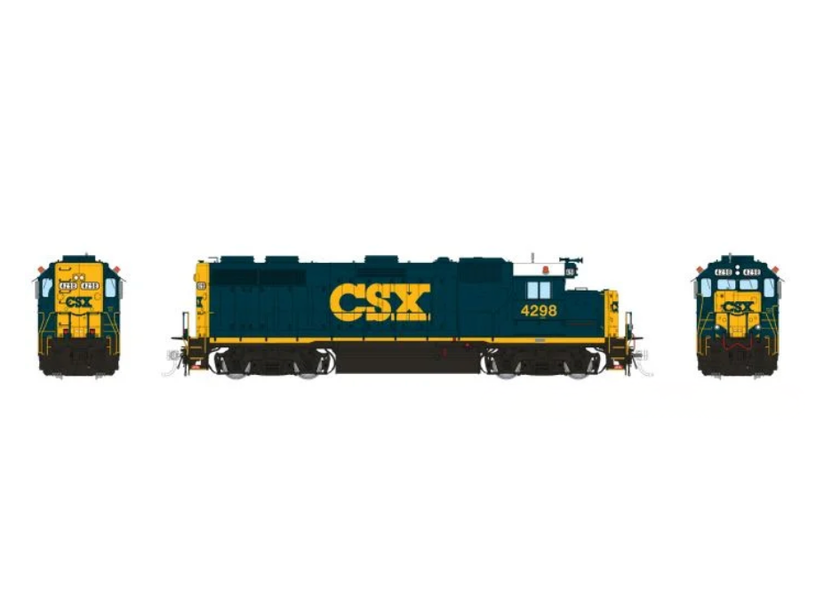 Rapido Trains 39518 HO EMD GP39 CSX YN3 Scheme 4298 - DCC & Sound