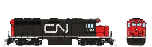 Rapido Trains 40002 HO Scale EMD GP40 Diesel Canadian National "Noodle" CN 4015