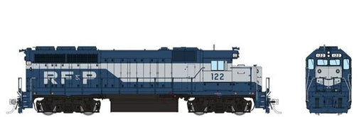 Rapido Trains 40020 HO Scale EMD GP40 Diesel Richmond, Fredericksburg & Potomac RF&P 124