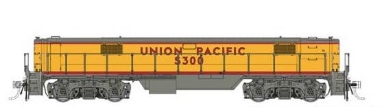 Rapido Trains 40529 HO Scale EMD GP40 Diesel Mother + Slug Union Pacific UP 3000/S-300 DCC & Sound
