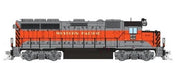 Rapido Trains 40538 HO Scale EMD GP40 Diesel Western Pacific "Zephyr" WP 3514 DCC & Sound
