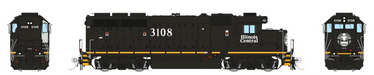 Rapido Trains 40552 HO EMD GP40R Illinois Central NW 3108 (DCC & Sound)