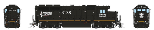 Rapido Trains 40554 HO EMD GP40R Illinois Central NW 3138 (DCC & Sound)