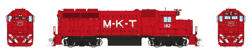 Rapido Trains 40555 HO EMD GP40 MKT - Red Scheme 182 (DCC & Sound)