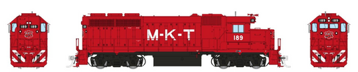 Rapido Trains 40557 HO EMD GP40 MKT - Red Scheme 189 (DCC & Sound)