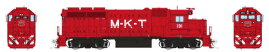 Rapido Trains 40558 HO EMD GP40 MKT - Red Scheme 191 (DCC & Sound)