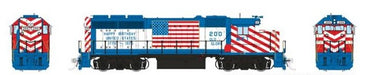 Rapido Trains 40559 HO EMD GP40 MKT - Bicentennial Scheme 200 (DCC & Sound)