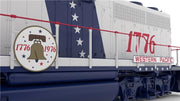 Rapido Trains 40560 HO EMD GP40 Western Pacific - Bicentennial 1776 + 1976 (DCC & Sound)