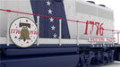 Rapido Trains 40560 HO EMD GP40 Western Pacific - Bicentennial 1776 + 1976 (DCC & Sound)