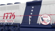 Rapido Trains 40560 HO EMD GP40 Western Pacific - Bicentennial 1776 + 1976 (DCC & Sound)