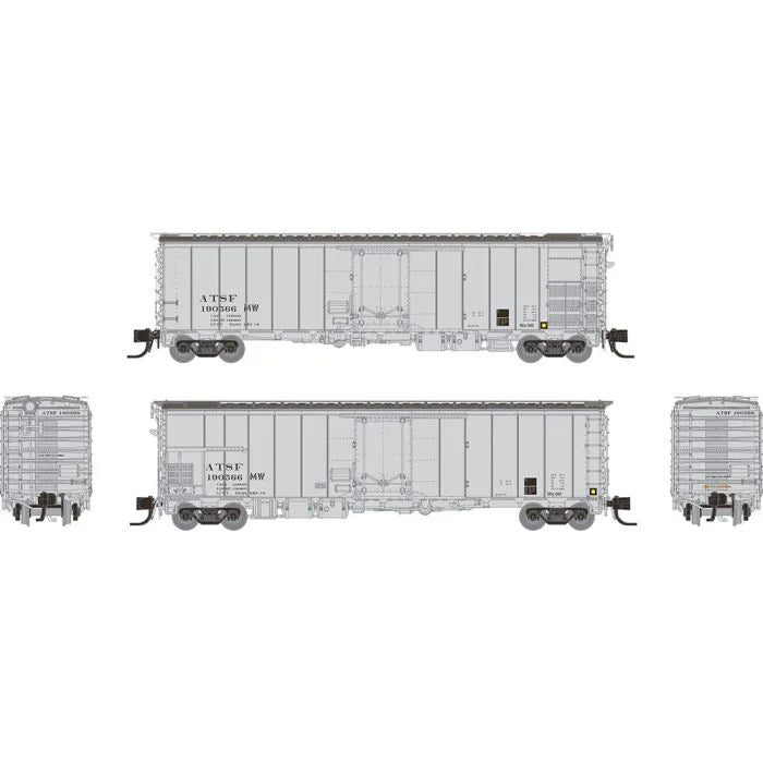 Rapido Trains 561014A N Scale RR-56 Reefer Santa Fe "MoW Service" ATSF # Varies