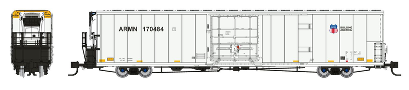 Rapido Trains 567005A N Greenbrier 72' Reefer Union Pacific ARMN Roadnumbers Vary