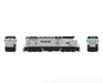 Rapido Trains 70123 HO ATSF Square Cab CF7 Amtrak - Silver Non-revenue 586 - DC