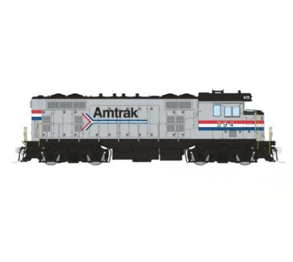 Rapido Trains 70124 HO ATSF Round Cab CF7 Amtrak - Phase 3 594 - DC