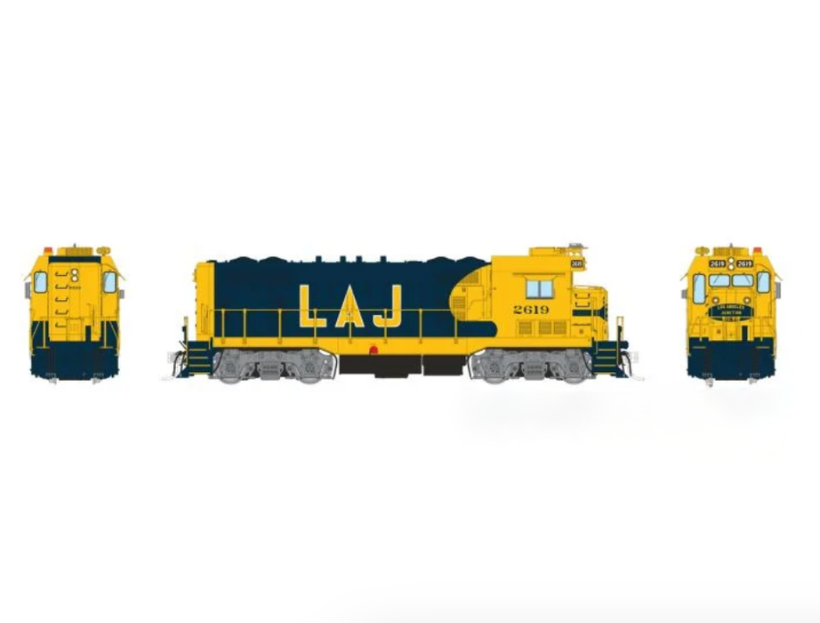 Rapido Trains 70128 HO ATSF Square Cab CF7 Los Angeles Junction 2619 - DC