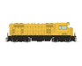 Rapido Trains 70196 HO ATSF Square Cab CF7 Painted, Yellow - DC