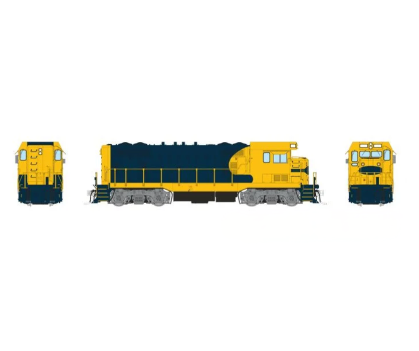Rapido Trains 70198 HO ATSF Square Cab CF7 Unnumbered ex-ATSF Patch - DC