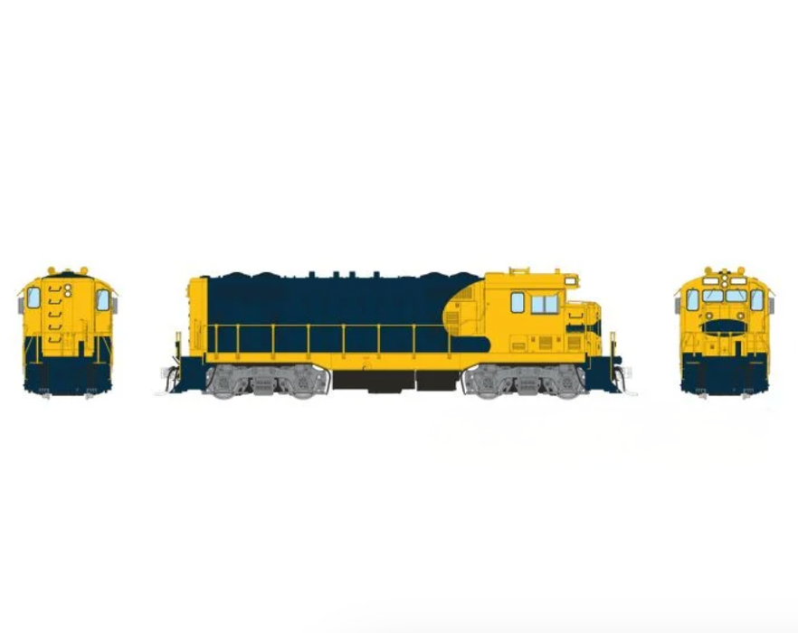 Rapido Trains 70199 HO ATSF Round Cab CF7 Unnumbered ex-ATSF Patch - DC