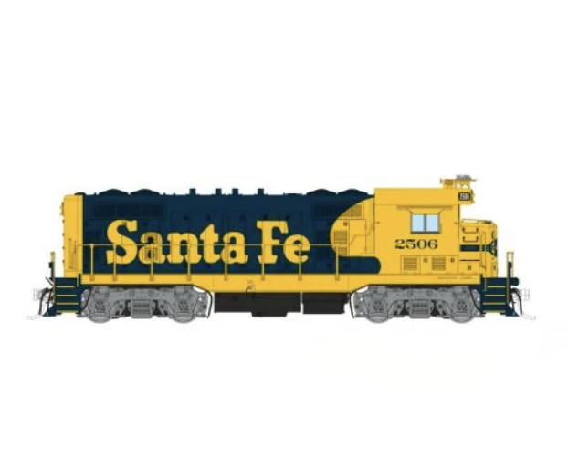 Rapido Trains 70605 HO ATSF Square Cab CF7 Santa Fe - Warbonnet 2506 - DCC & Sound