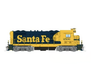 Rapido Trains 70605 HO ATSF Square Cab CF7 Santa Fe - Warbonnet 2506 - DCC & Sound