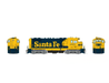 Rapido Trains 70620 HO ATSF Round Cab CF7 Santa Fe - Warbonnet 2500 - DCC & Sound