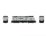 Rapido Trains 70622 HO ATSF Square Cab CF7 Amtrak - Silver Non-revenue 582 - DCC & Sound
