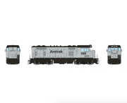 Rapido Trains 70623 HO ATSF Square Cab CF7 Amtrak - Silver Non-revenue 586 - DCC & Sound