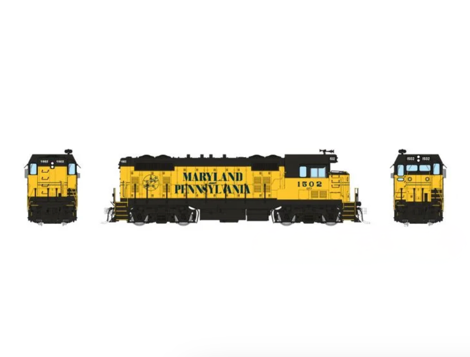 Rapido Trains 70630 HO ATSF Square Cab CF7 Maryland & Pennsylvania MPA 1504 - DCC & Sound