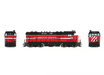 Rapido Trains 70632 HO ATSF Square Cab CF7 Washington Central 402 - DCC & Sound