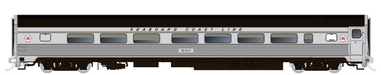 Rapido Trains HO Budd Coach: Seaboard Coast Line
