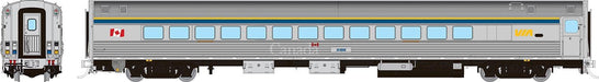 Rapido Trains HO Budd Small Window Coach: VIA Rail - HEP2 Coach Scheme
