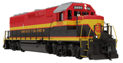 Rapido Trains HO EMD GP40 (DC/Silent): KCS - Southern Belle