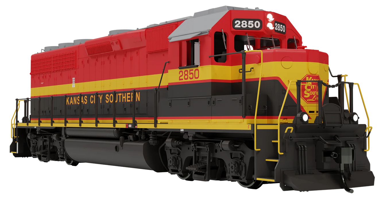 Rapido Trains HO EMD GP40 (DC/Silent): KCS - Southern Belle