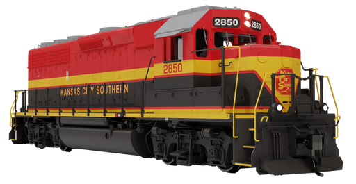 Rapido Trains HO EMD GP40 (DC/Silent): KCS - Southern Belle