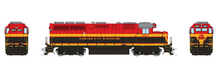 Rapido Trains HO EMD GP40: KCS - Southern Belle: #2827