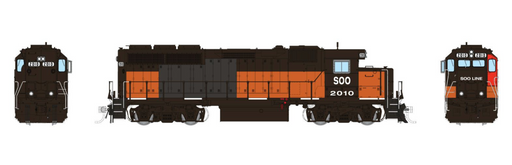 Rapido Trains HO EMD GP40: SOO Line: #2010