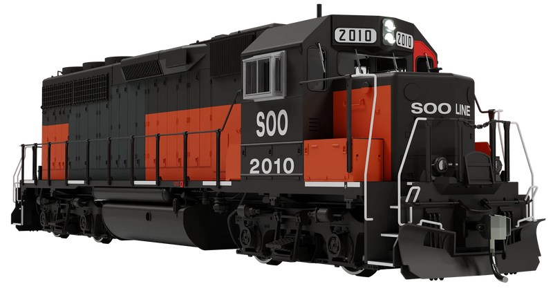 Rapido Trains HO EMD GP40 (DC/Silent): SOO Line