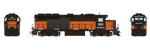 Rapido Trains HO EMD GP40 SOO Line