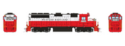 Rapido Trains HO EMD GP40: Western Maryland - Circus Scheme