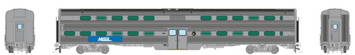 Rapido Trains HO Gallery Commuter Car: Metra - Modern Logo, Dummy Cab w/o Windows