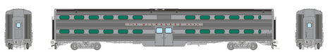 Rapido Trains HO Gallery Commuter Car: Milwaukee Road Coach