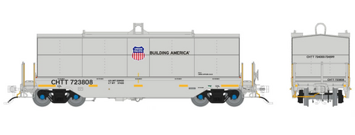 Rapido Trains HO Greenbrier Coil Car: Union Pacific - Gray / UP Logo