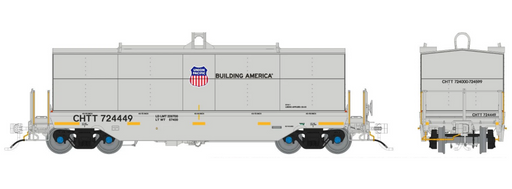 Rapido Trains HO Greenbrier Coil Car: Union Pacific - Gray / UP Logo
