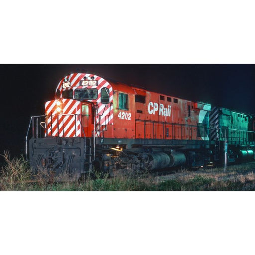 Rapido Trains HO MLW C-424 (DRS-24b) CP Rail - Action Red (5" Stripes)