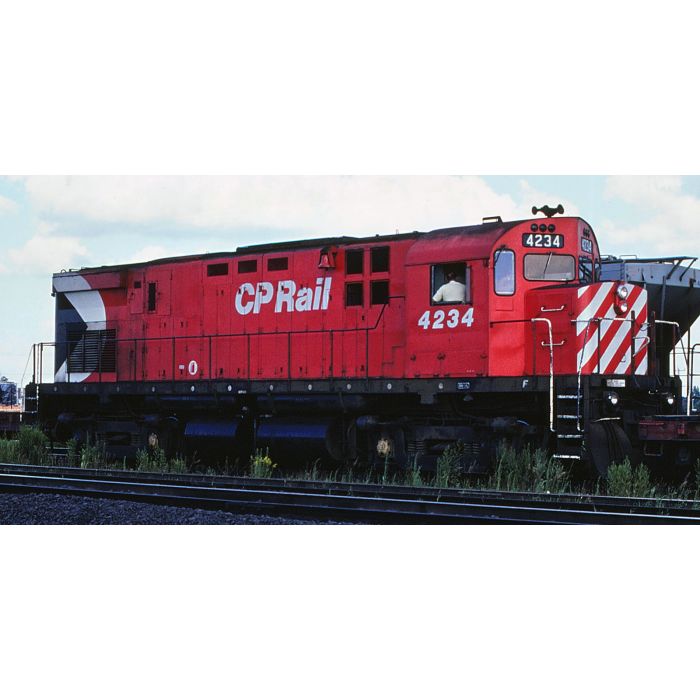 Rapido Trains HO MLW C-424 (DRS-24c) CP Rail - Action Red (8" Stripes) (DCC & Sound)