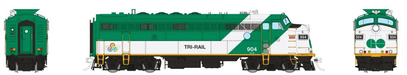 Rapido Trains HO Scale APCU Ex-GO Miami TriRail 904